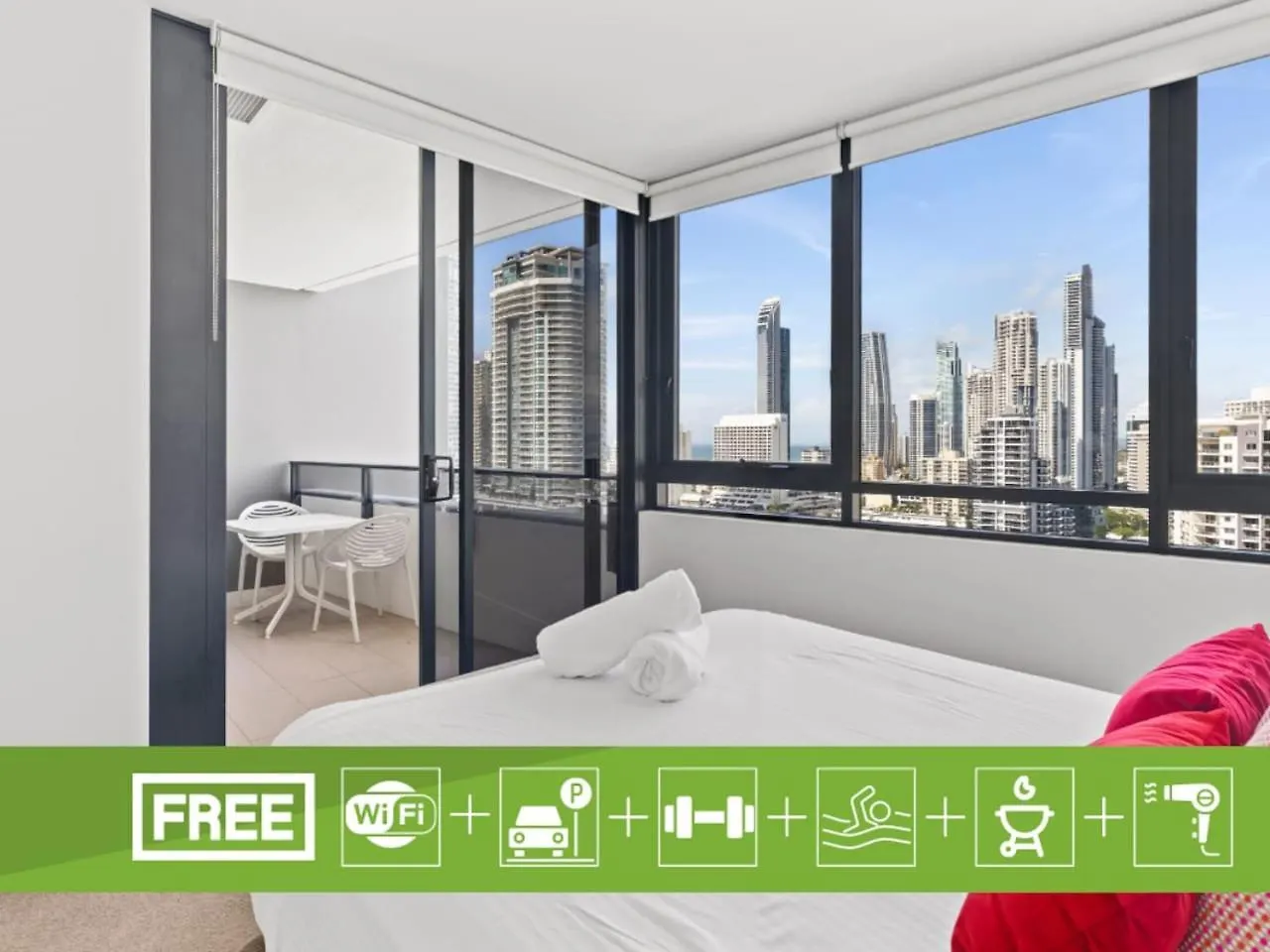 High Level 1 Bedroom Apartment In Paradise Gold Coast